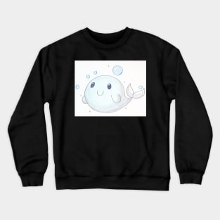 Whale Chibi Crewneck Sweatshirt